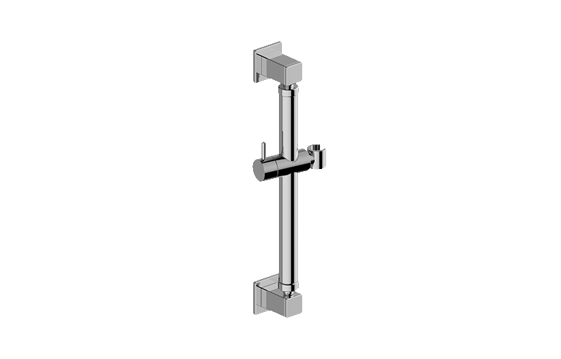 16” Square Grab Bar w/Handshower Holder