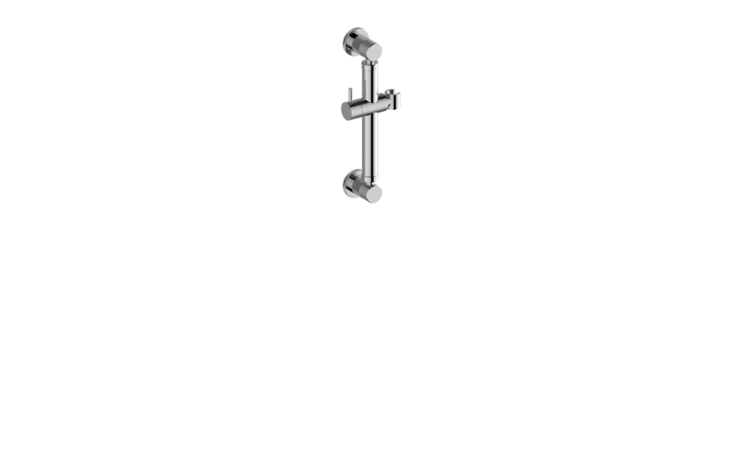 12” Round Grab Bar with Handshower Holder