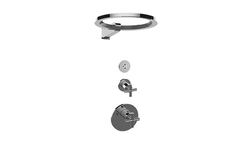 M-Series Thermostatic Shower System - Ametis Ring