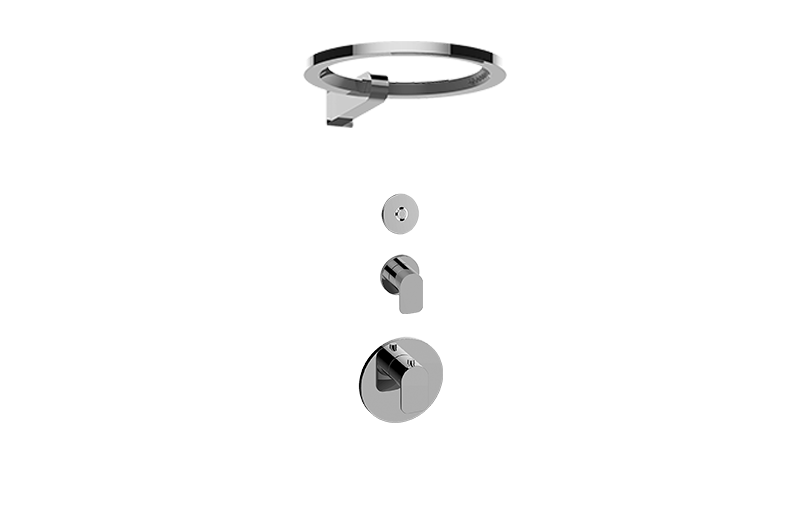 M-Series Thermostatic Shower System - Ametis Ring