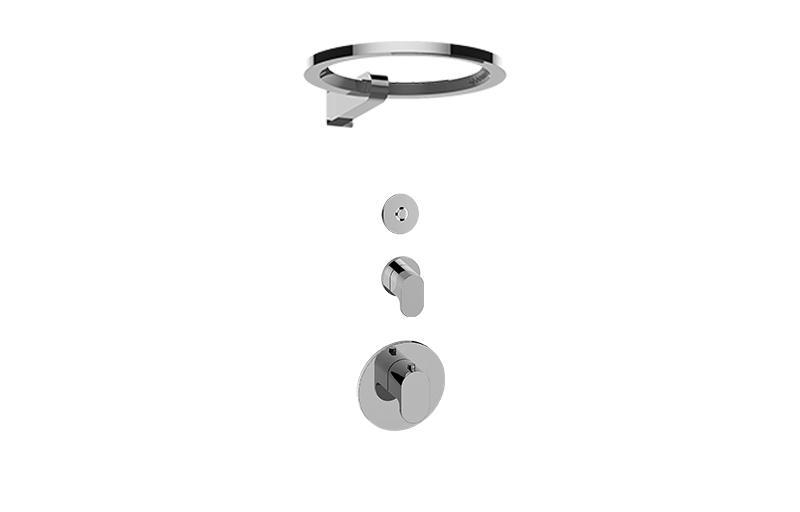 M-Series Thermostatic Shower System - Ametis Ring