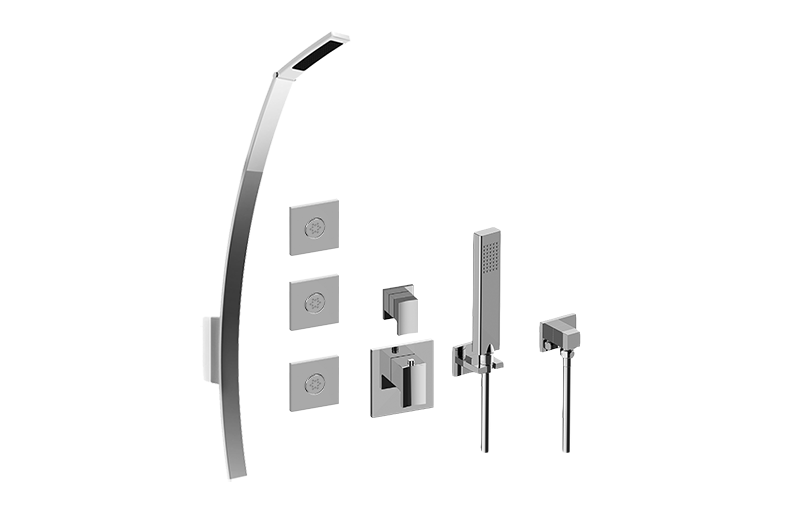 M-Series Full Thermostatic Shower System