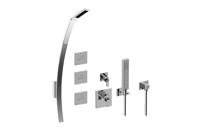 M-Series Full Thermostatic Shower System