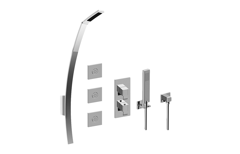 M-Series Full Thermostatic Shower System