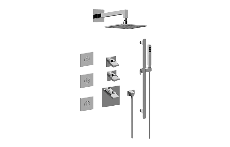 M-Series Full Thermostatic Shower System