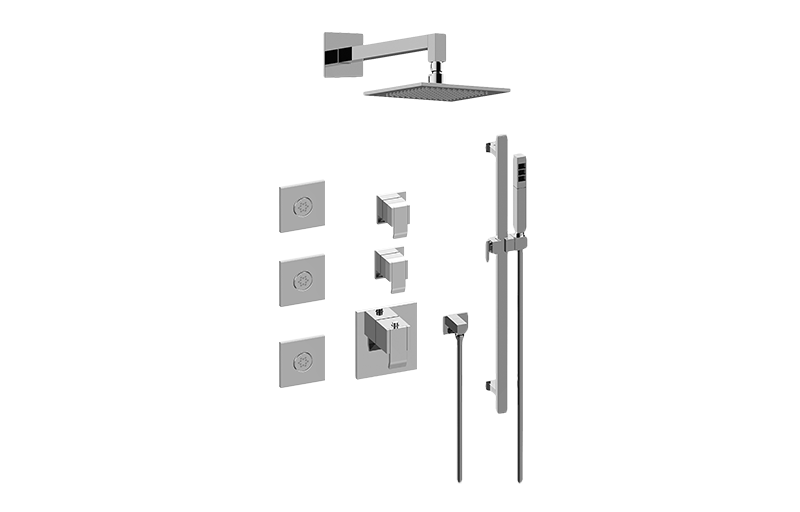 M-Series Full Thermostatic Shower System