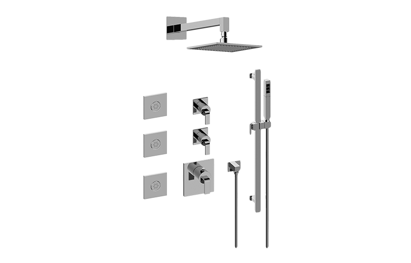 M-Series Full Thermostatic Shower System