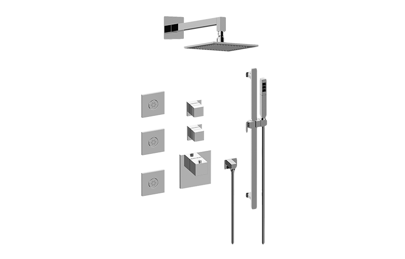 Incanto M-Series Full Thermostatic Shower System