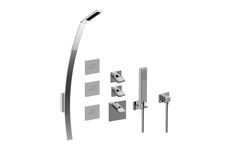 M-Series Full Thermostatic Shower System