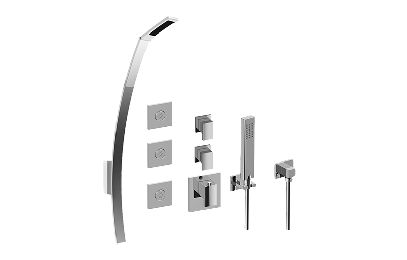 M-Series Full Thermostatic Shower System