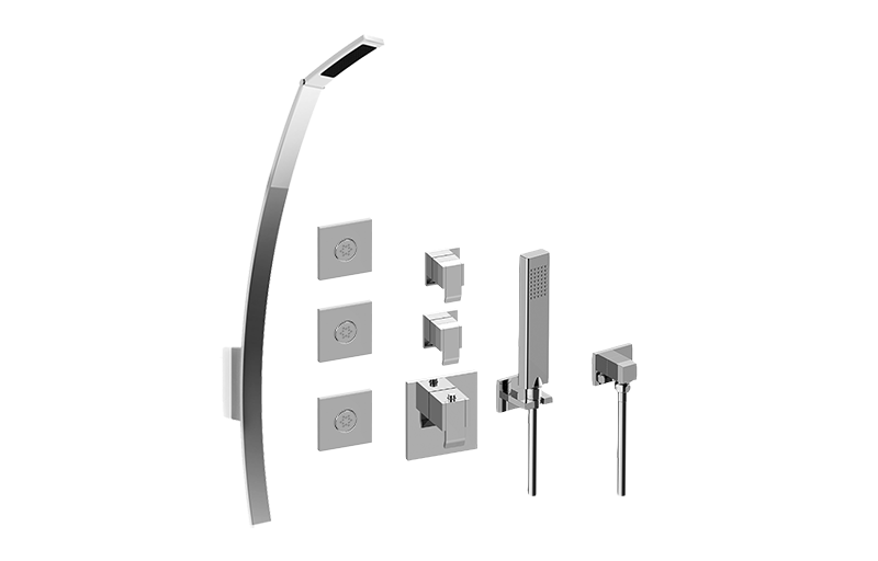 M-Series Full Thermostatic Shower System