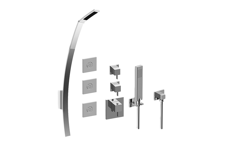 M-Series Full Thermostatic Shower System