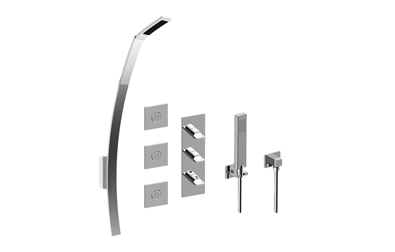 M-Series Full Thermostatic Shower System