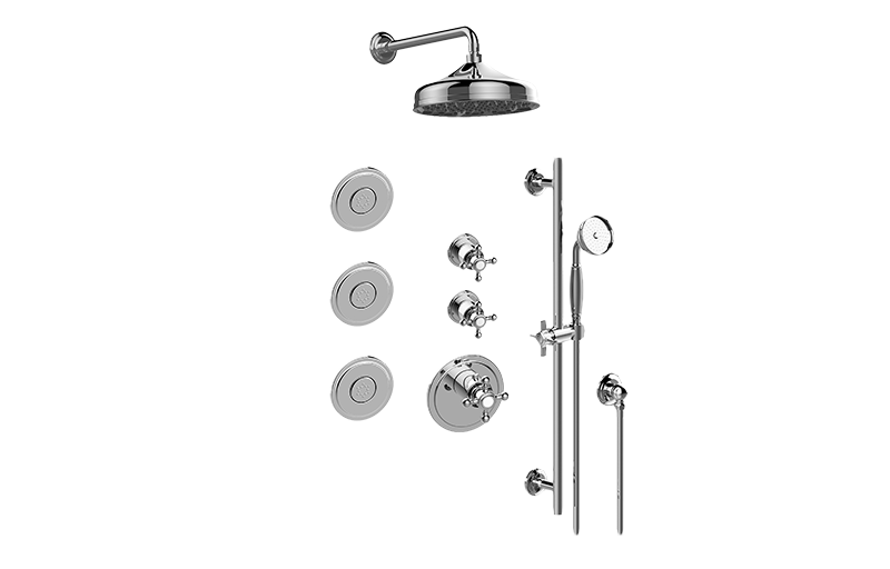 M-Series Full Thermostatic Shower System