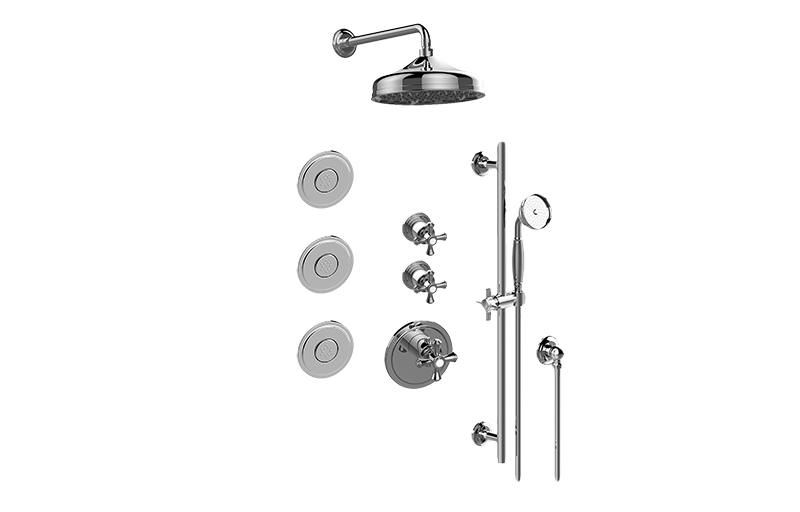 M-Series Full Thermostatic Shower System