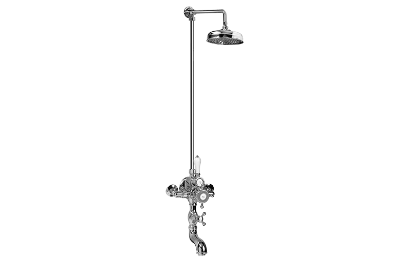 Exposed Thermostatic Shower System (Rough & Trim)