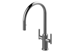 Sospiro Contemporary Two-Handle Single-Hole Kitchen Faucet