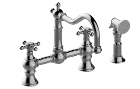 Adley Bridge Kitchen Faucet with Side Spray