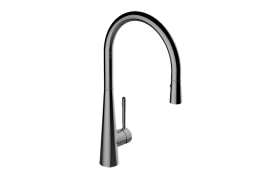 Conical Pull-Down Kitchen Faucet