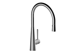 Conical Pull-Down Bar/Prep Faucet