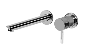 M.E. 25 Wall-Mounted Lavatory Faucet w/ Single Handle
