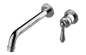 Camden Wall-Mounted Lavatory Faucet w/Single Handle