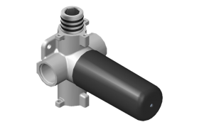 Two-Way Diverter Volume Control Valve WITH Off Function and Pass-Through