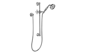 Traditional Handshower w/Wall-Mounted Slide Bar