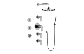 Full Thermostatic Shower System (Rough & Trim)