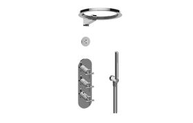 M-Series Thermostatic Shower System - Ametis Ring