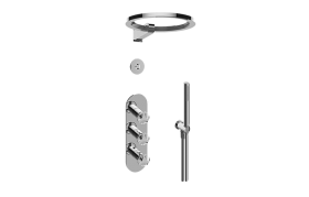 M-Series Thermostatic Shower System - Ametis Ring