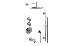 M-Series Thermostatic Shower System - Tub and Shower with Handshower