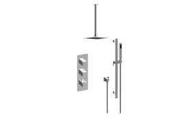 Incanto M-Series Thermostatic Shower System - Shower with Handshower
